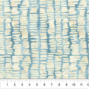 Ink And Petal Ink Light Blue - 82014-43 - Banyan Batiks - Nebraska Quilt Company - F261584
