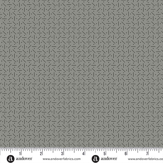 Itsy Bits Grey Scatter - A - 1459 - C - Andover Fabrics - Nebraska Quilt Company - F2401867