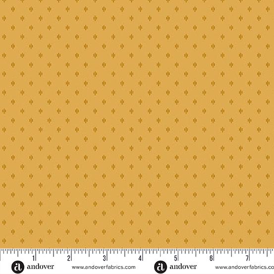 Itsy Bits Honey Flicker - A1454 - Y - Andover Fabrics - Nebraska Quilt Company - F2401853