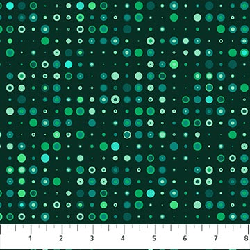 Jewel Box Green Sapphire - 10486 - 74 - Patrick Lose Fabrics - Nebraska Quilt Company - F07832