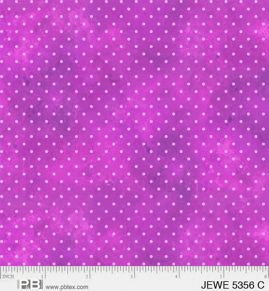 Jewel Pin Dot Light Purple - JEWE 5356 C - P & B Textiles - Nebraska Quilt Company - Jewel Pin Dot Light Purple - JEWE 5356 C - P & B Textiles