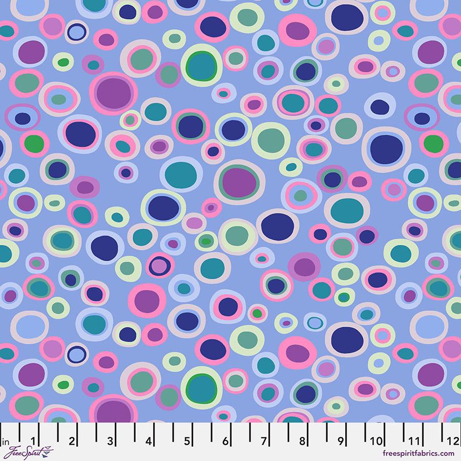 Kaffe Fassett Collective Classics Bubbles Blue - PWGP015.BLUE - Free Spirit - Nebraska Quilt Company - F260188