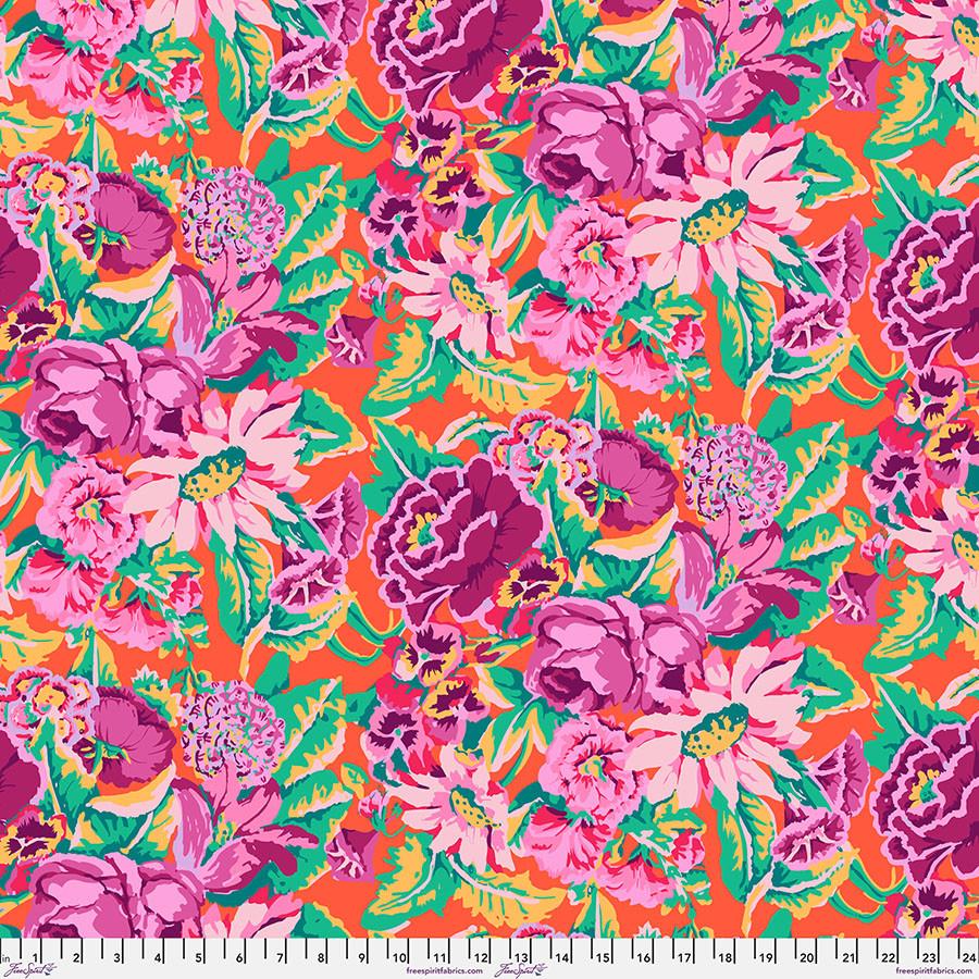 Kaffe Fassett Collective Classics Floral Dance Magenta - PWGP012.MAGENTA - Free Spirit - Nebraska Quilt Company - F260186
