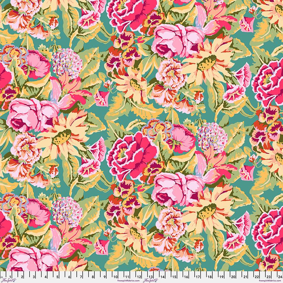 Kaffe Fassett Collective Classics Floral Dance Pink - PWGP012.PINK - Free Spirit - Nebraska Quilt Company - F260187