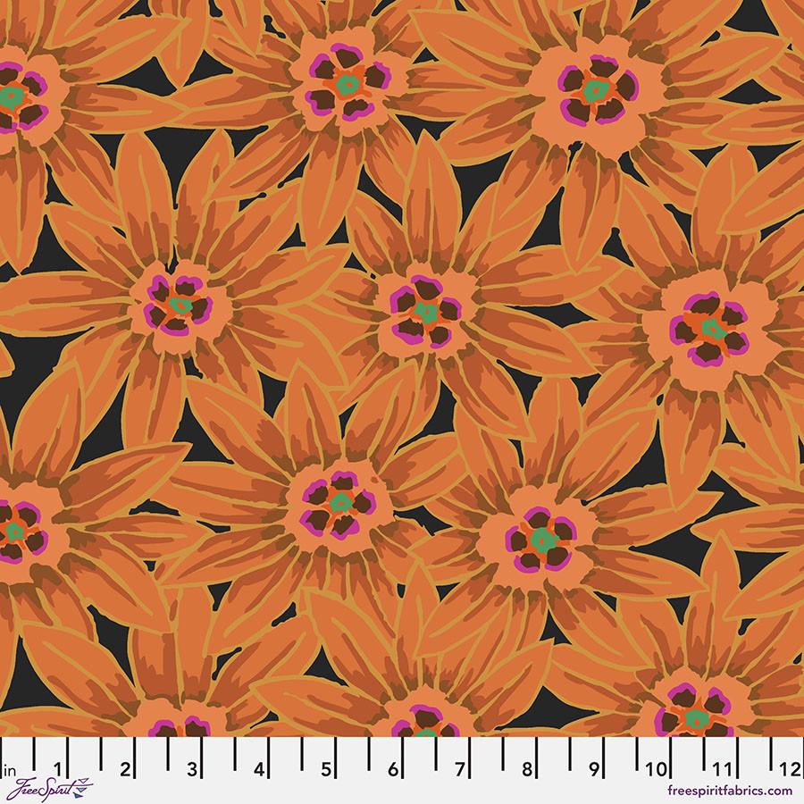 Kaffe Fassett Collective Classics Potentilla Brown - PWGP064.BROWN - Free Spirit - Nebraska Quilt Company - F260283