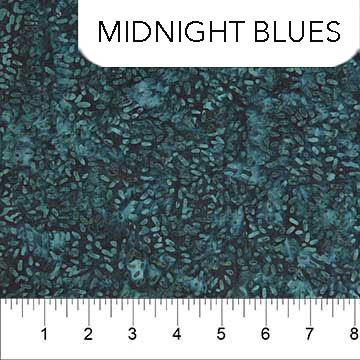Ketan Midnight Blues - 81000 - 495 - Banyan Batiks - Nebraska Quilt Company - F21210