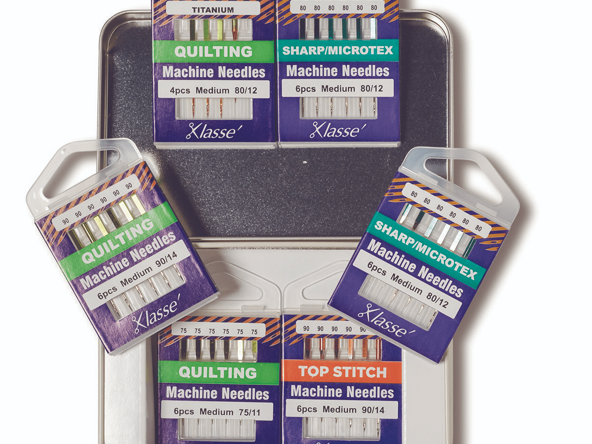 Klasse 6PC Quilting Needle Variety Tin - Nebraska Quilt Company - AAK6194-QUILT