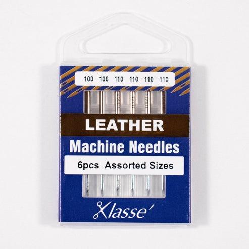 Klasse Leather Machine Needle 100/16 110/18 - 6ct - Nebraska Quilt Company - AAA5104.992