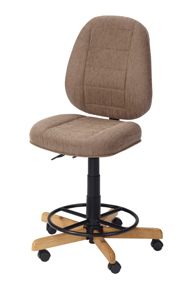 Koala SewComfort Chair - Gold Teak and Mocha Brown - Nebraska Quilt Company - SCCKOCHILTBGT