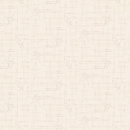 Linen Closet Stitched Star Texture White Wash - 3071 - 30 - Henry Glass & Co. - Nebraska Quilt Company - F2401051