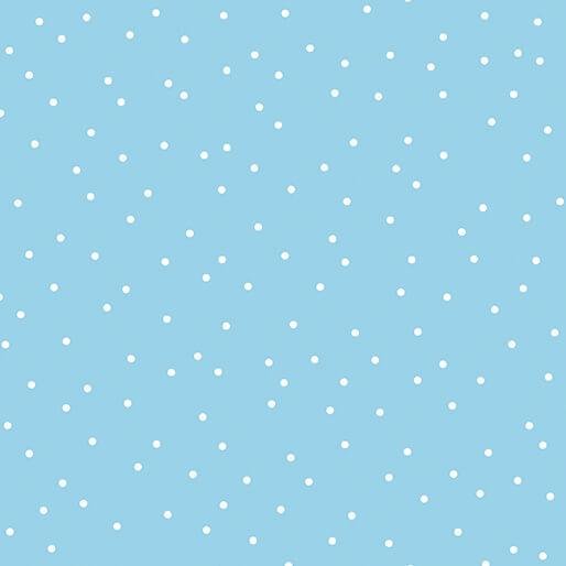 Lucky Bugs Dot Dot Sky/White Blue - 16443 - 50 - Benartex - Nebraska Quilt Company - F2501671