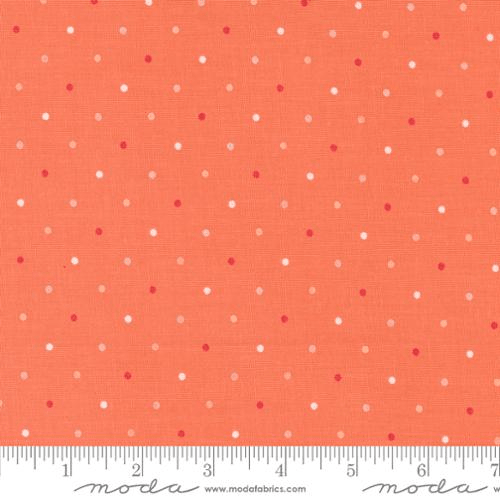 Magic Dot Blender Dots Coral - 5230 11 - Moda Fabrics - Nebraska Quilt Company - F09669