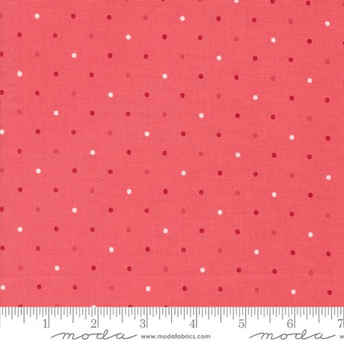 Magic Dot Blender Dots Raspberry - 5230 33 - Moda Fabrics - Nebraska Quilt Company - F09677