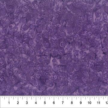Majesty Swirl Iris Purple - 83502 - 85 - Banyan Batiks - Nebraska Quilt Company - F250481