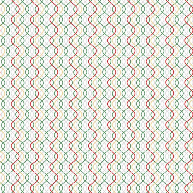 Merry Mix Geometric Metallic White Multi - MASM11117 - WZ - Maywood Studios - Nebraska Quilt Company - F261154