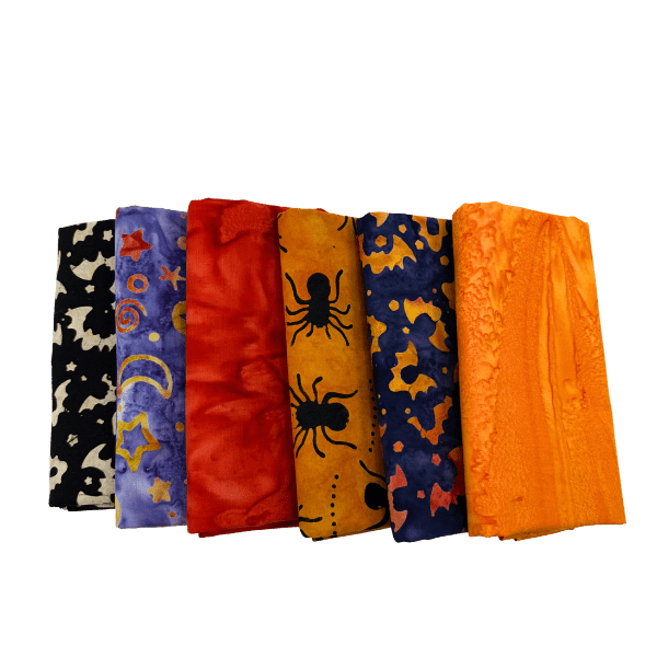 Midnight Magic Half Yard Bundle 6 Pieces Multi - Nebraska Quilt Company - PC261800