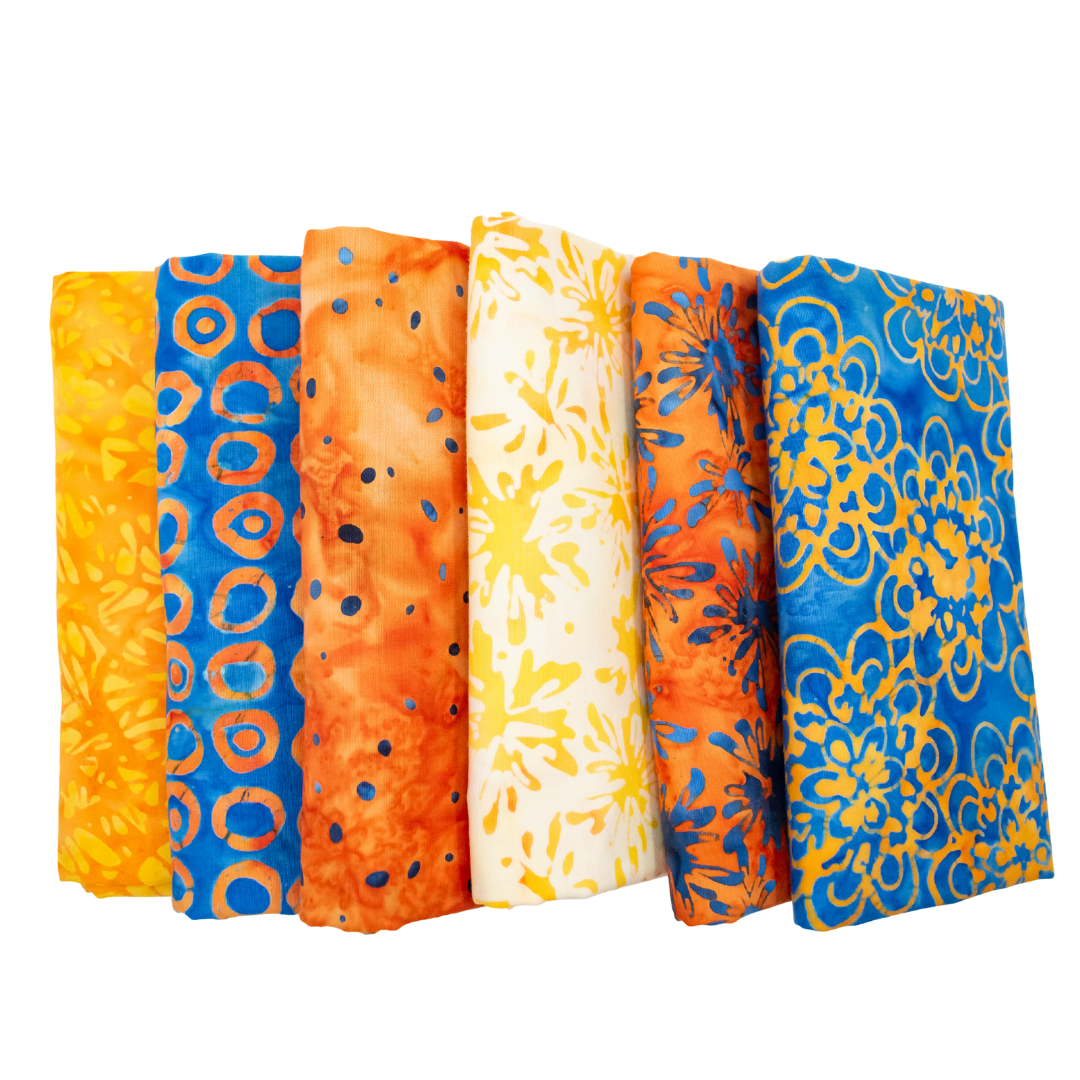 Morroco Half Yard Bundle Multi 6 Pieces - Nebraska Quilt Company - Morroco Half Yard Bundle Multi 6 Pieces