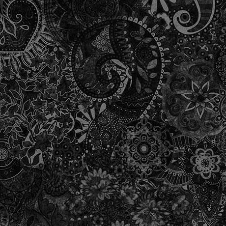 Mystique Black - 31497 J - QT Fabrics - Nebraska Quilt Company - F2501561