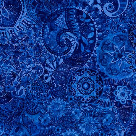 Mystique Royal Blue - 31497 Y - QT Fabrics - Nebraska Quilt Company - F2501567