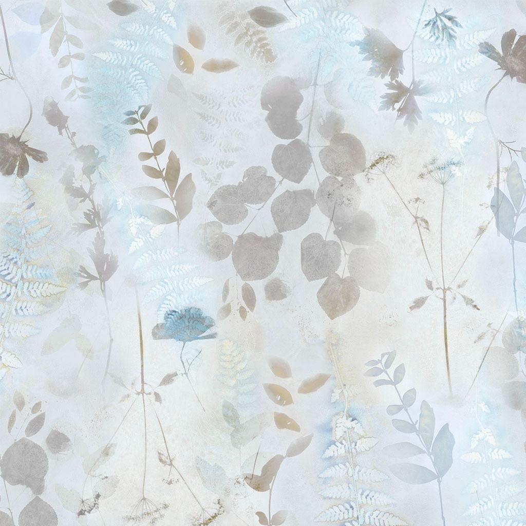 Naturescape Digital Large Botanical Pale Blue - Y4653 - 136 - Clothworks - Nebraska Quilt Company - F251187
