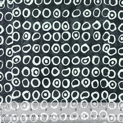 Noir Echo Dots Noir - 2543Q - X - Anthology Fabrics - Nebraska Quilt Company - F06662
