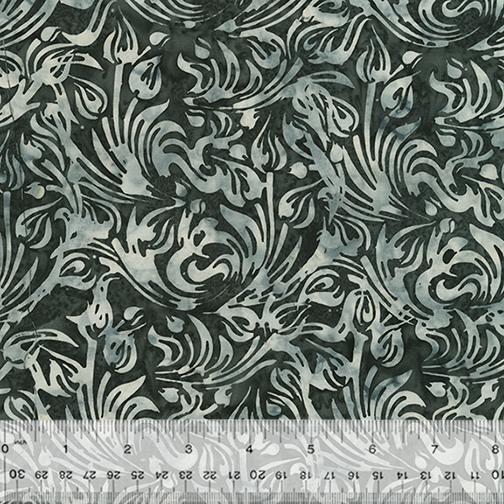 Noir Tulips Noir - 2545Q - X - Anthology Fabrics - Nebraska Quilt Company - F06663