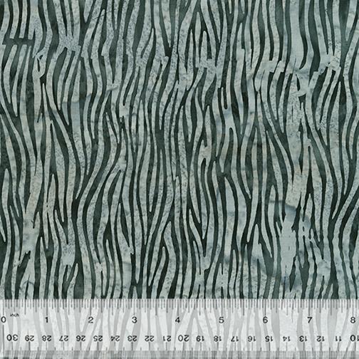 Noir Zebra Stripe Charcoal - 2542Q - X - Anthology Fabrics - Nebraska Quilt Company - F06661