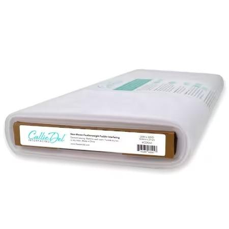 Non - Woven Featherweight Fusible Interfacing 20" Wide - Nebraska Quilt Company - BY251440