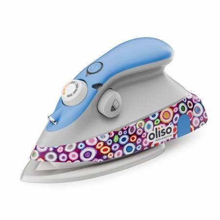 Oliso M3Pro Mini Iron with Trivet Kaffe Fassett - Nebraska Quilt Company - N251111