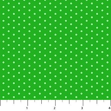 Paddy's Parade Dots Kelly Green - 10663 - 73 - Patrick Lose Fabrics - Nebraska Quilt Company - F251553