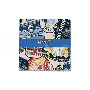 Peanuts Frosty Friends 5" Squares Multi 42 Pieces - Nebraska Quilt Company - PC261881