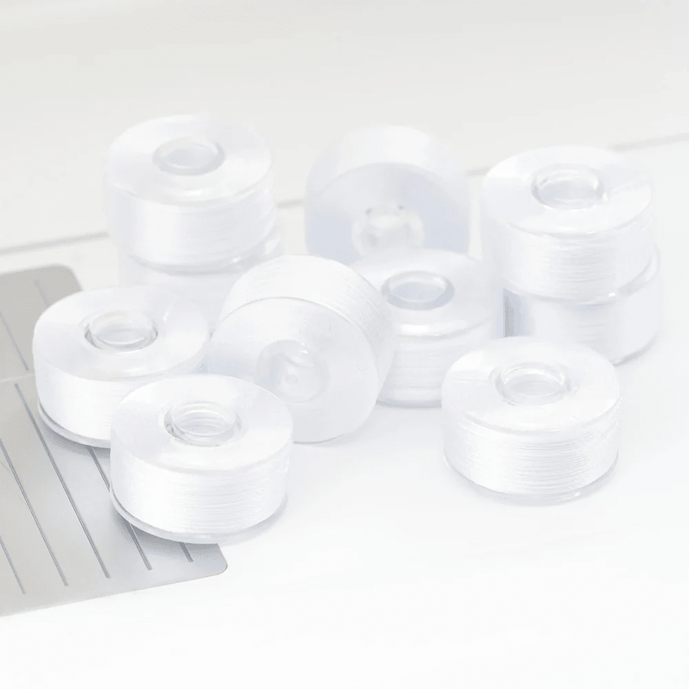 PFAFF® Premium Pre-Wound White Bobbins 10-Pack - Nebraska Quilt Company - A821192096