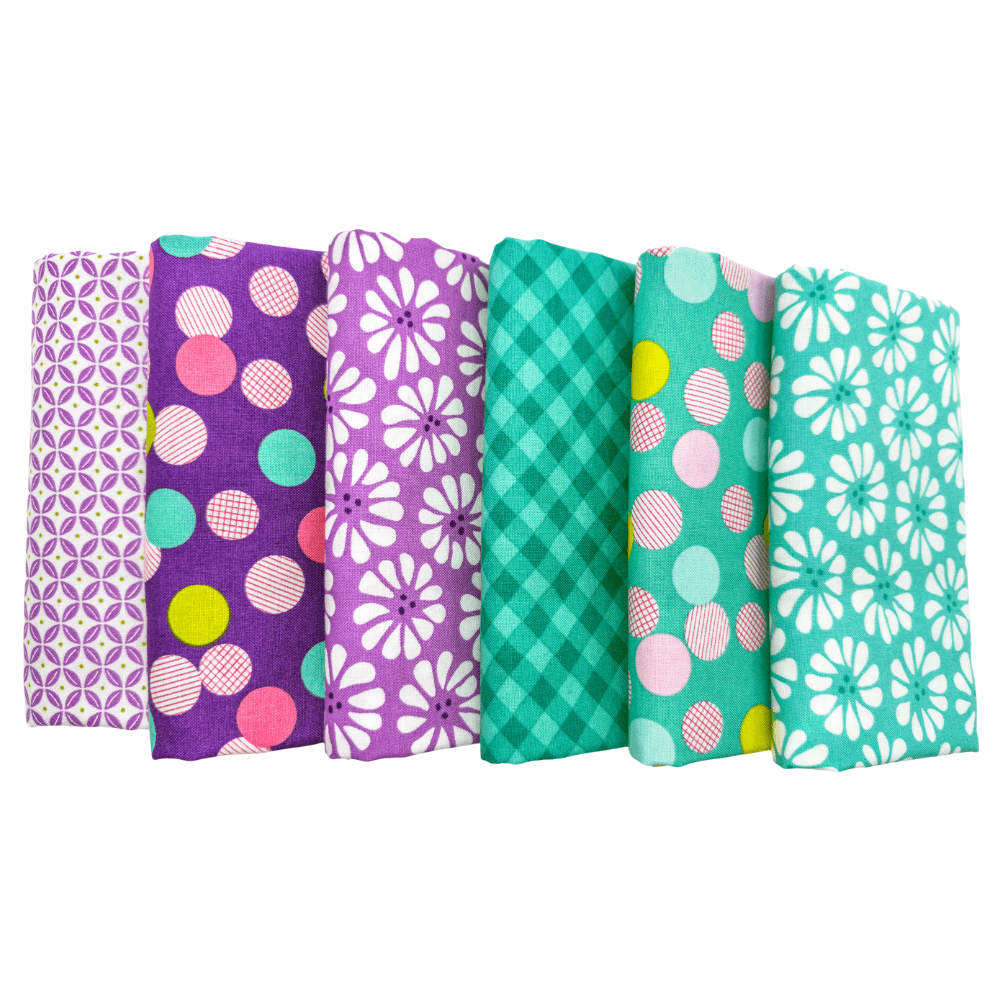 Pick Me Half Yard Bundle 6 Pieces Multi - Nebraska Quilt Company - PC261764
