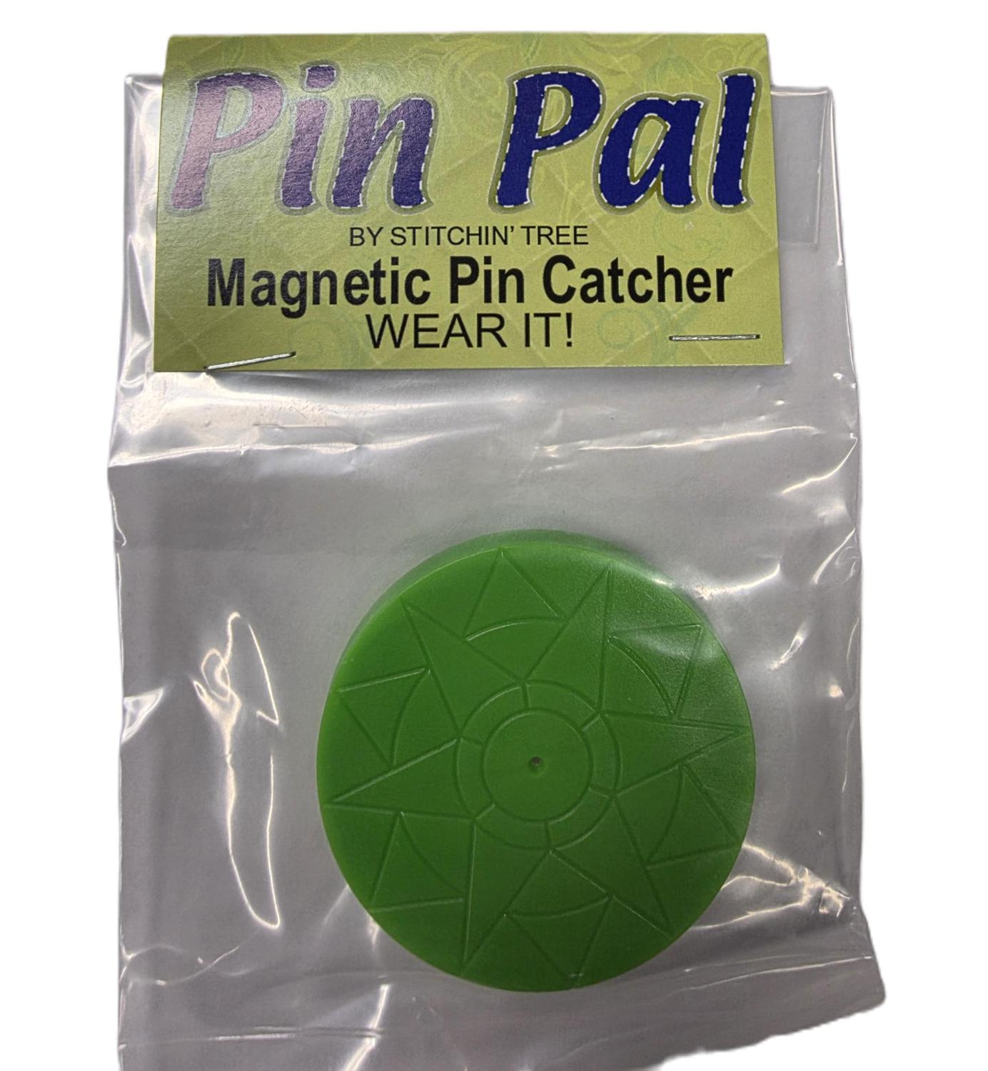 PinPal Magnetic Pin Catcher Compass Green - Nebraska Quilt Company - N2502441
