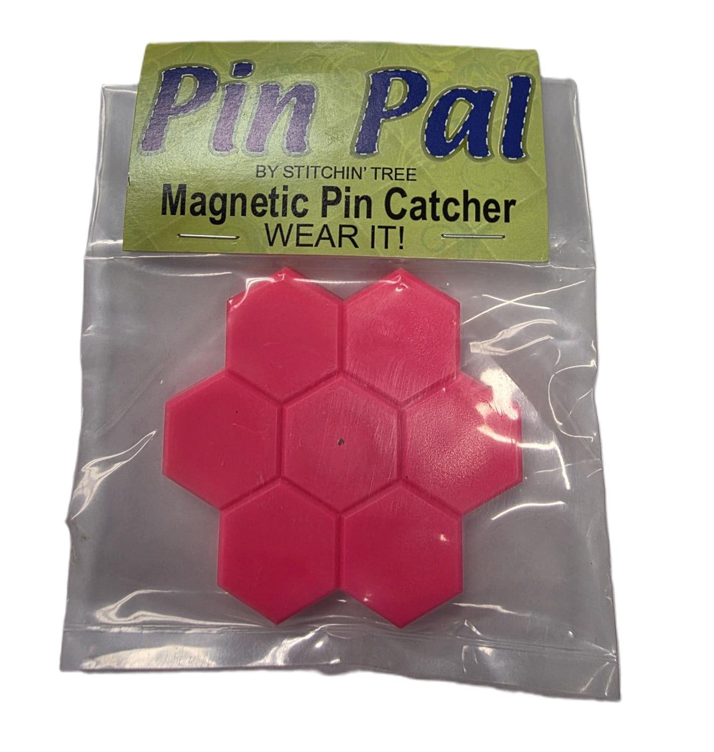 PinPal Magnetic Pin Catcher Flower Garden Pink - Nebraska Quilt Company - N2502440