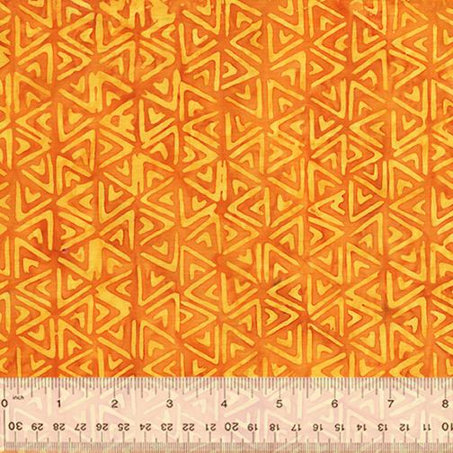 Plum Fizz Angles Orange - 2757Q - X - Anthology Fabrics - Nebraska Quilt Company - F07623