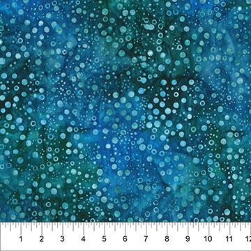 Pop Dots Deep Sea Blue - 81900 - 63 - Banyan Batiks - Nebraska Quilt Company - F250551