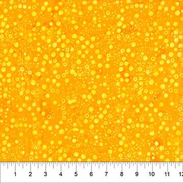 Pop Dots Sunkist Yellow - 81900 - 54 - Banyan Batiks - Nebraska Quilt Company - F250548