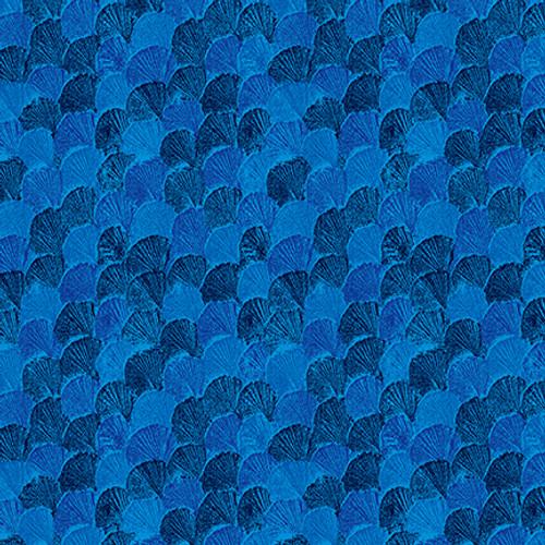 POV Blenders - Brilliant Brillant Shells Sapphire - 1826 - 75 - Henry Glass & Co. - Nebraska Quilt Company - F2401503
