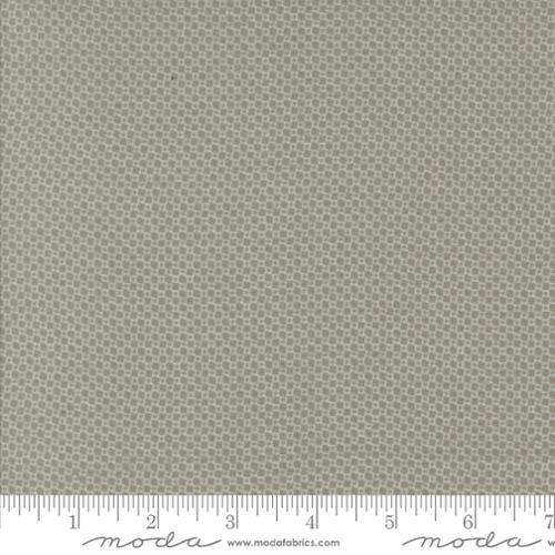 Prairie Gatherings Flannels Box Print Etching Gray - 49317 13F - Moda Fabrics - Nebraska Quilt Company - F250091