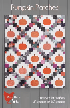 Pumpkin Patches Quilt Pattern - Nebraska Quilt Company - PUB251404