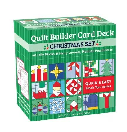 Quilt Builder Card Deck Christmas Set - Nebraska Quilt Company - PUB2501934