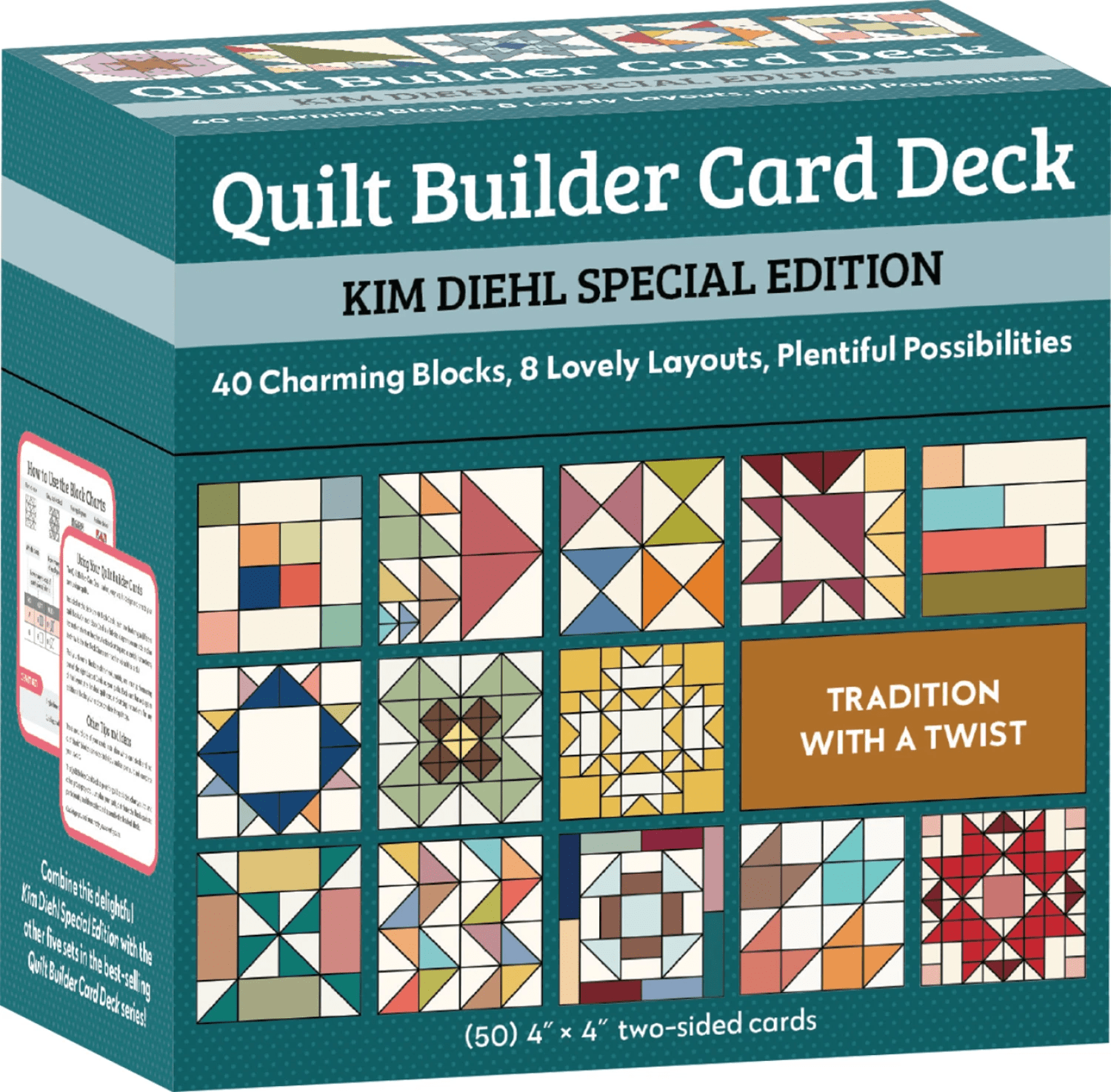 Quilt Builder Card Deck Set Kim Diehl Special Edition - Nebraska Quilt Company - PUB260321