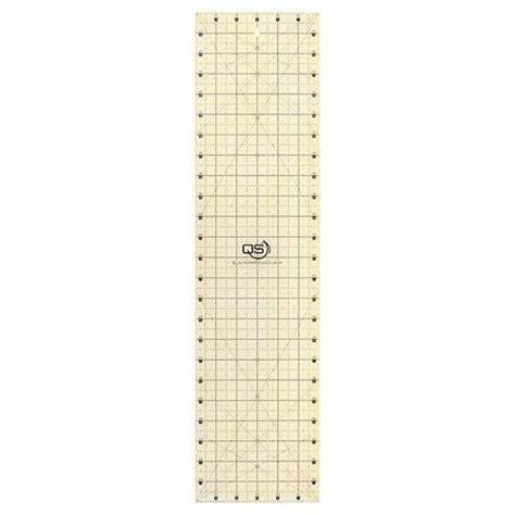 Quilter's Select Ruler 6" x 24" - Nebraska Quilt Company - NQS-RUL6X24