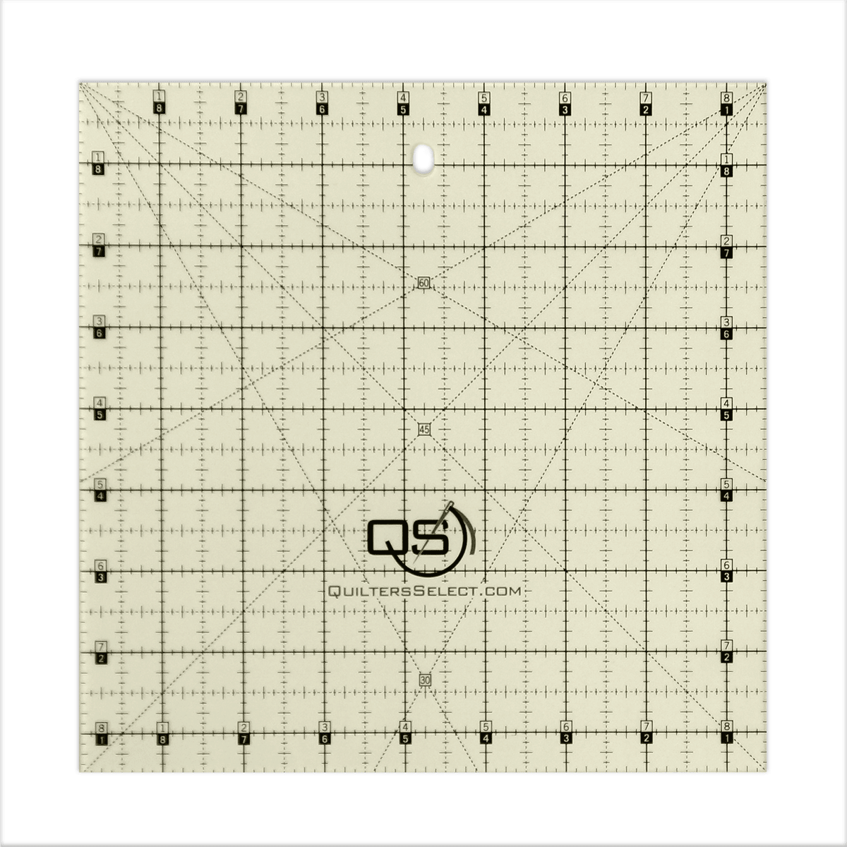 Quilter's Select Ruler 8.5" x 8.5" - Nebraska Quilt Company - NQS-RUL8.5N