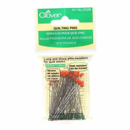 Quilting Glasshead Pins Size 30 1 - 7/8in 100ct - Nebraska Quilt Company - N2403331