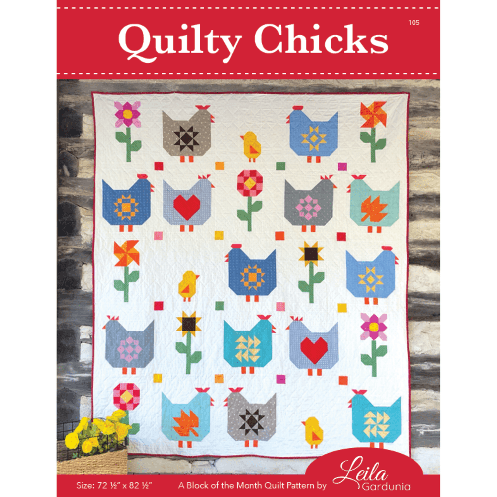 Quilty Chicks Quilt Pattern - Nebraska Quilt Company - PUB2402576