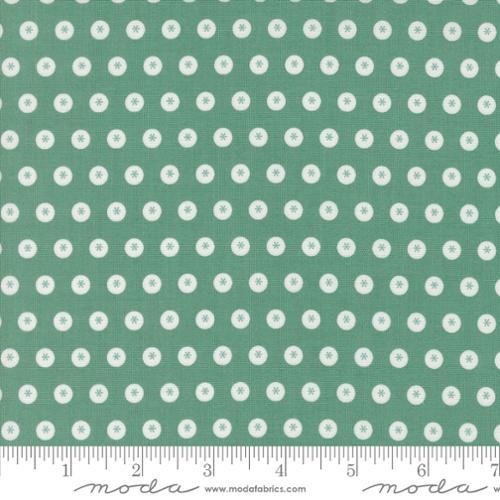 Raspberry Summer Dots Teal - 37692 19 - Moda Fabrics - Nebraska Quilt Company - F2401297