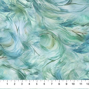 Raven's Call Swirl Texture Light Teal - DP28952 - 64 - Northcott Fabrics - Nebraska Quilt Company - F260962