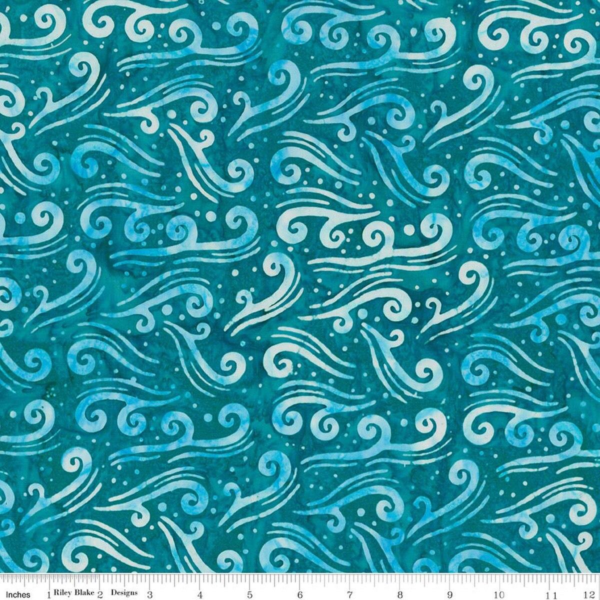 Sandy Beaches Aqua Dream - BT23811 - 676 - Riley Blake - Nebraska Quilt Company - F260664